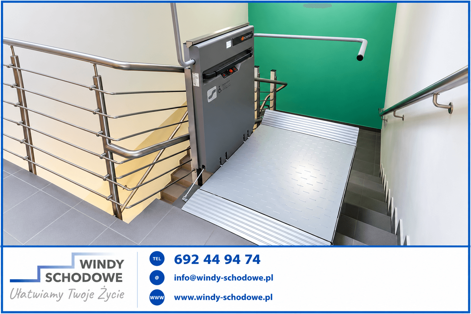 platforma schodowa Ascendor PLK8