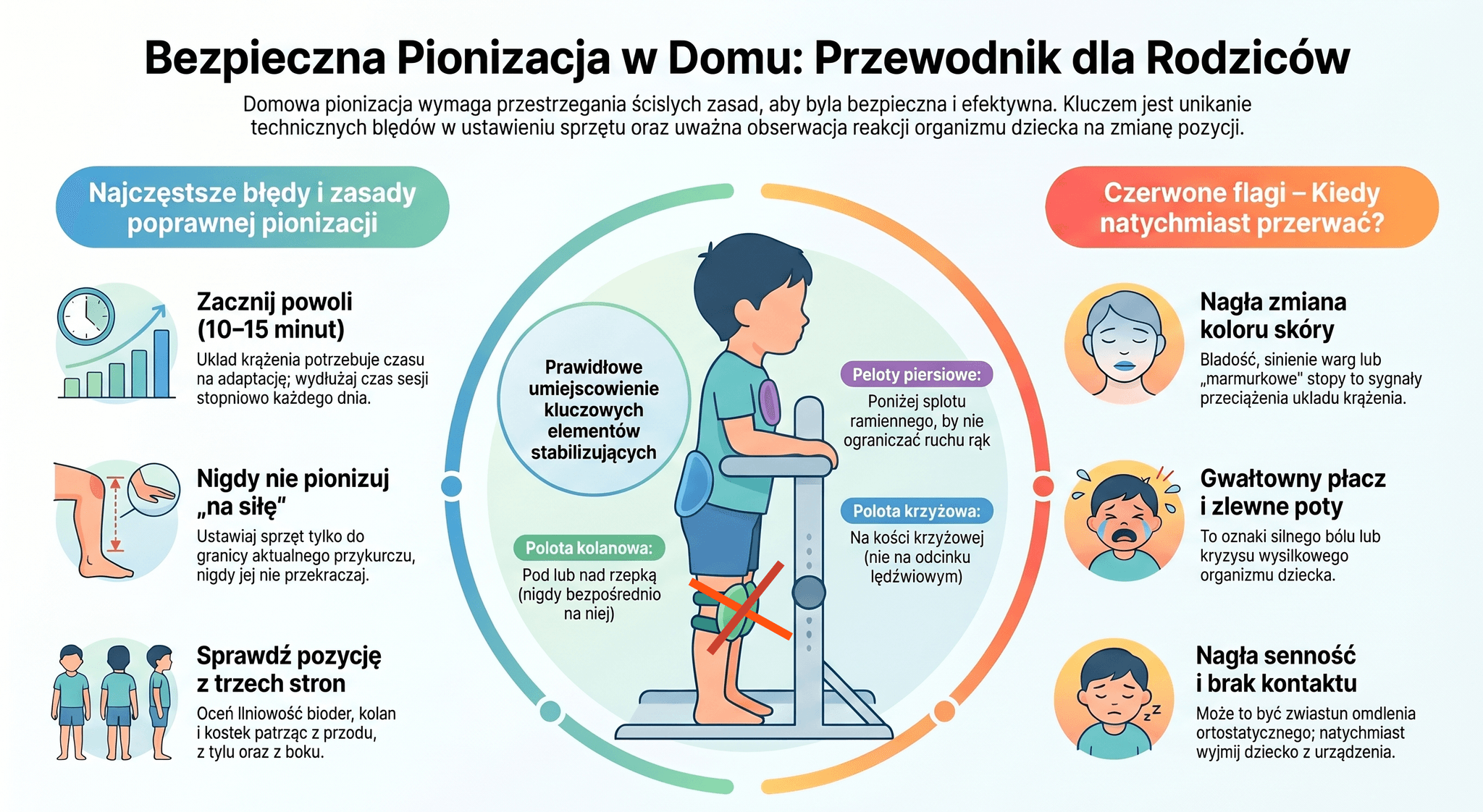 Bezpieczna Pionizacja Dziecka W Domu