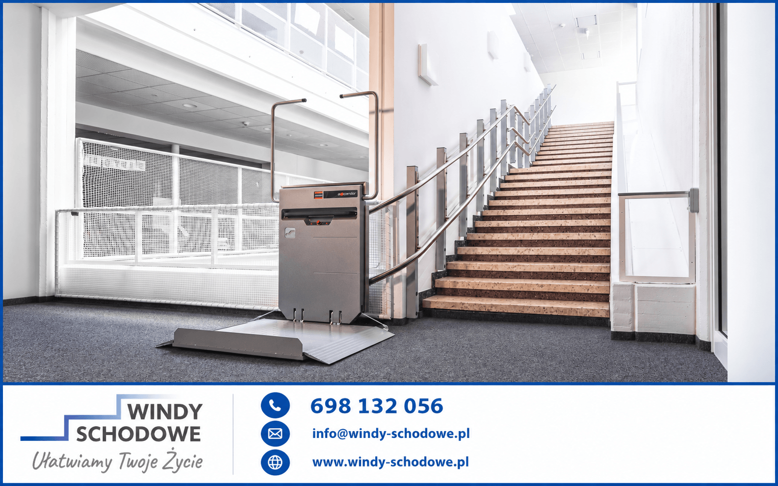 Platforma schodowa PLK8