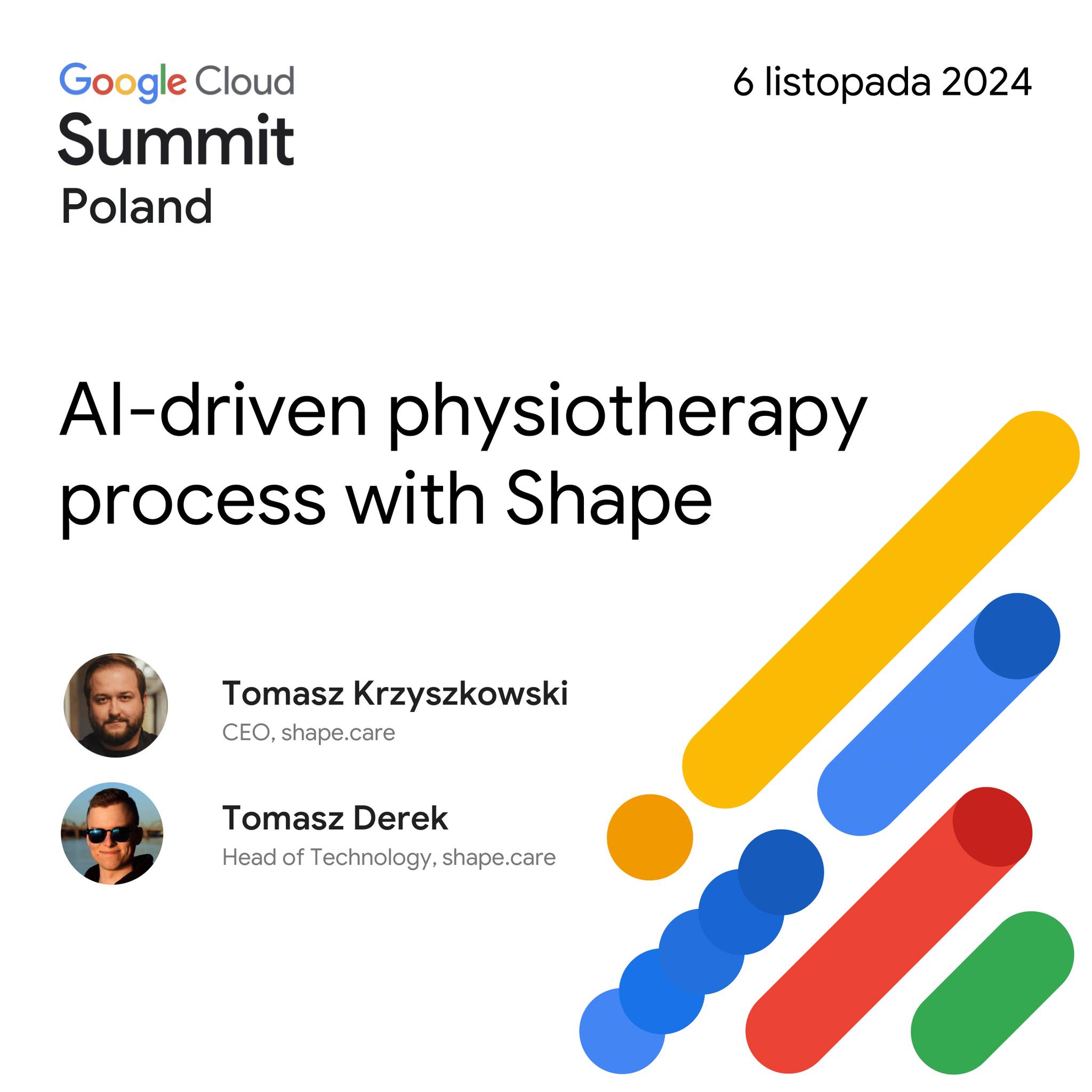 Udział w Google Cloud Summit Poland 2024